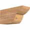 Ekena Millwork Crestline Smooth Rafter Tail, Western Red Cedar, 5 1/2"W x 8"H x 16"L RFT06X08X16CRE00SWR - alternate 1